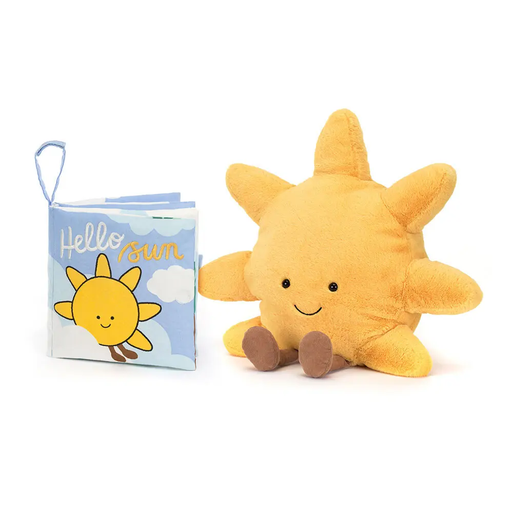 Hello Sun Fabric Book & Amuseables Sun Medium